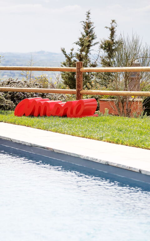 Villa Colle Di Sotto: pool, Udendørs, Udvendige