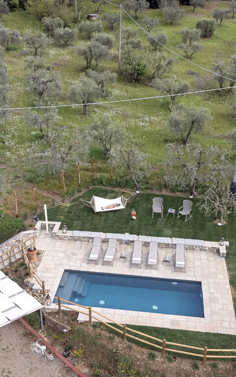 Villa Colle Di Sotto: pool, Udendørs, Udvendige, Visninger