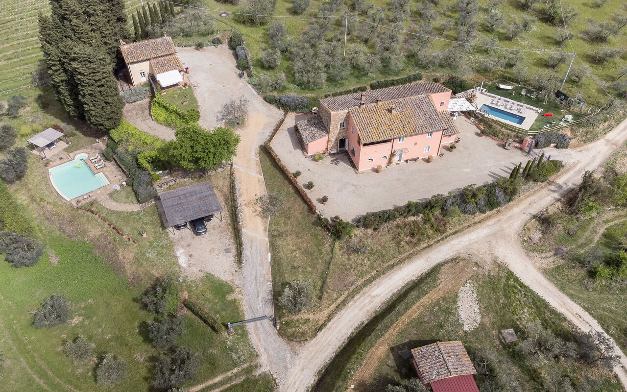 Villa Colle Di Sotto: pool, Udendørs, Udvendige, Visninger