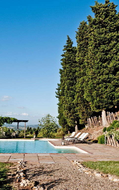 Cottage Colle Di Sotto: Have, pool, Udendørs, Udvendige