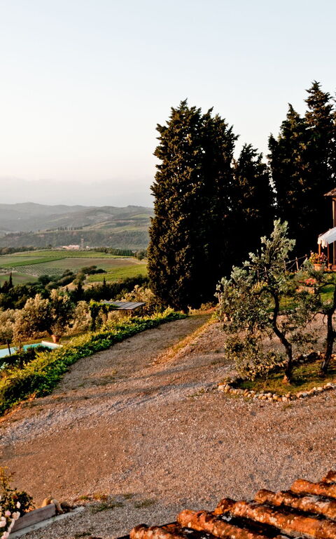 Cottage Colle Di Sotto: Have, Hovedindgang, Udendørs, Udvendige