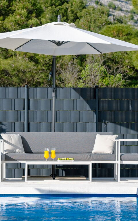 Orvas Villa 82: pool, Udendørs