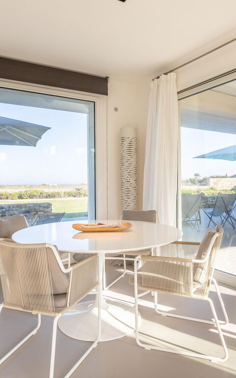 Villa Partenope: Frokostlokale, Stue