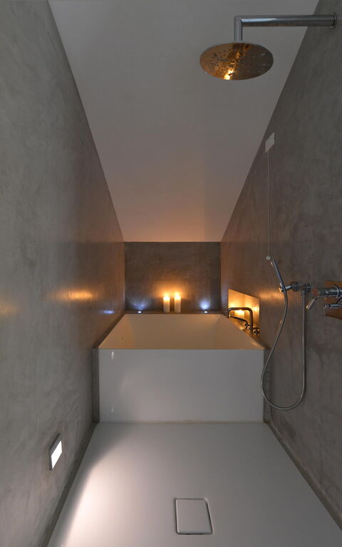 Villa Partenope: Badeværelse