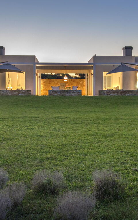 Villa Partenope: Have, Udendørs, Udvendige