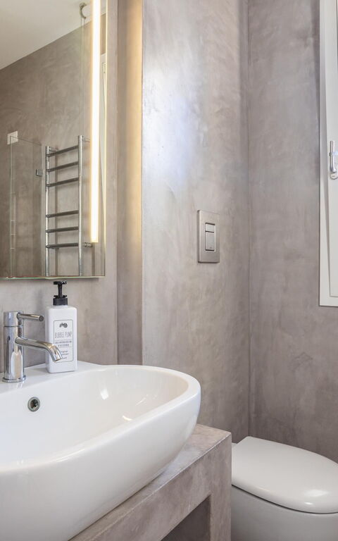 Villa Partenope: Badeværelse