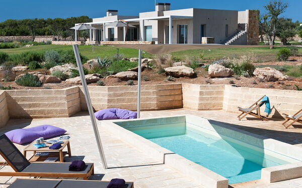 Villa Partenope: Have, pool, Udendørs, Udvendige