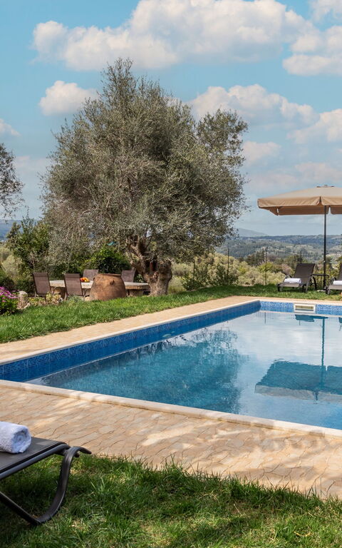 Klapas: Have, pool, Udvendige