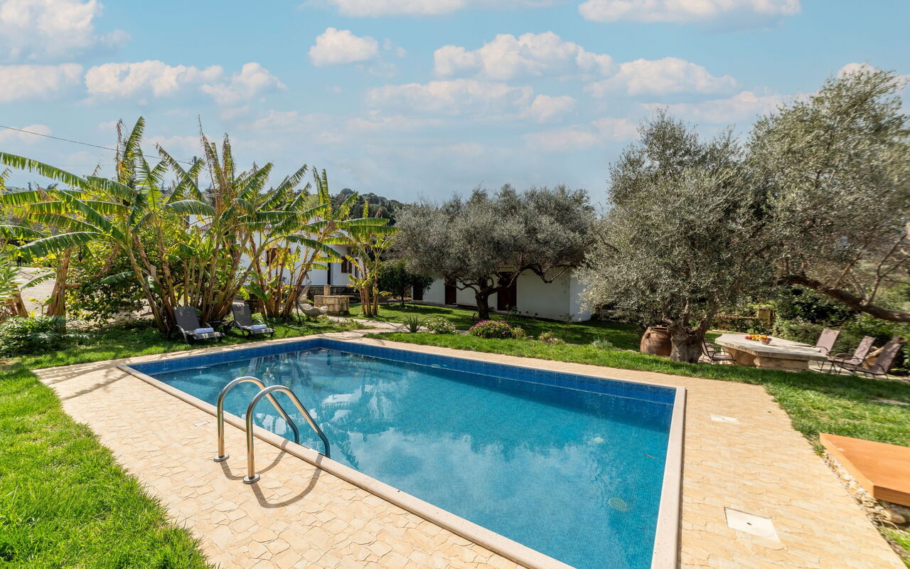 Klapas: Have, pool, Udvendige