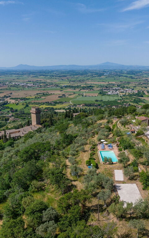 Casale Della Torre: pool, Udendørs, Visninger