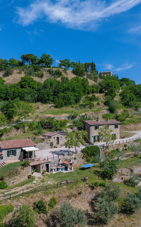 Casale Della Torre: Have, pool, Udendørs, Visninger