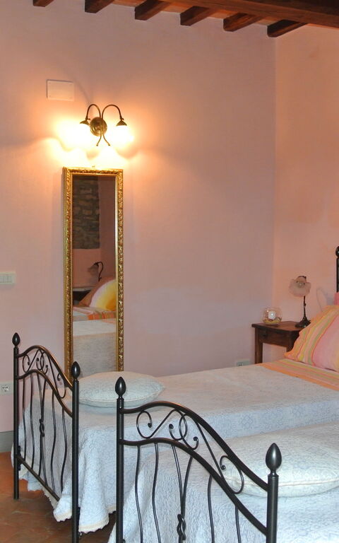 Casale Della Torre: soveværelse