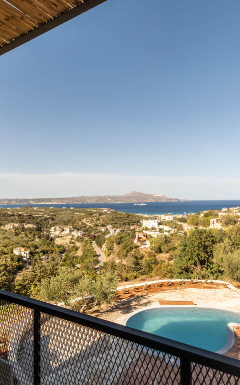 Villa Falcos: Altan / terrasse / gårdhave, pool, Udendørs, Udvendige, Visninger