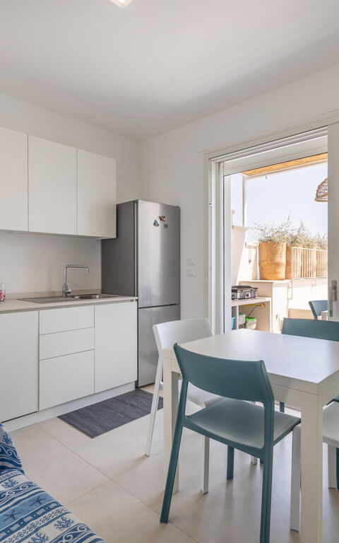 Marinaia Gran Vista Mare: Frokostlokale, Køkken, Stue