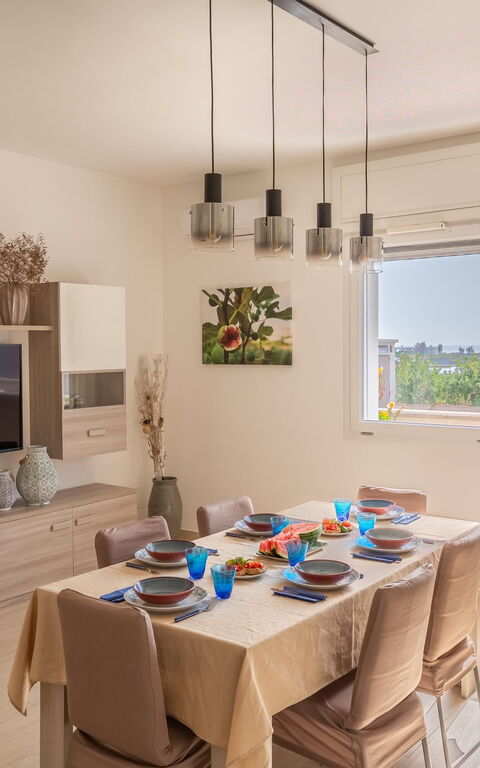 Villa Palibella: Frokostlokale, Køkken, Stue