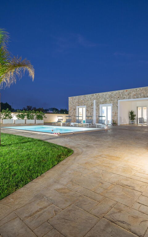 Villa Palibella: Have, pool, Udendørs, Udvendige