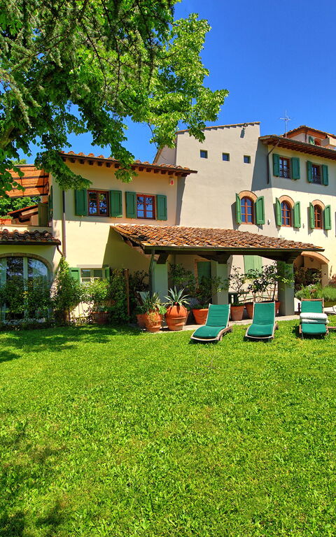 Villa Casciani: Have, Udendørs, Udvendige