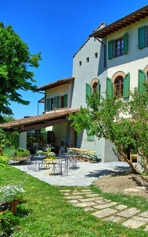 Villa Casciani: Have, Udendørs, Udvendige