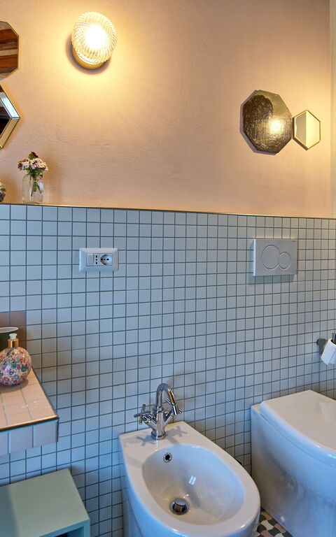 Villa Casciani: Badeværelse