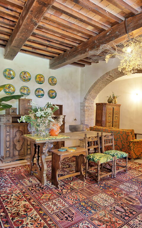 Villa Casciani: Stue