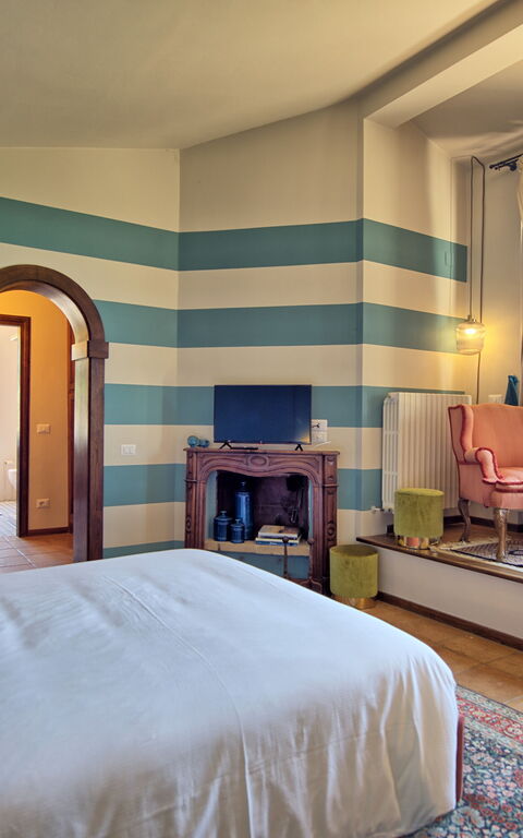 Villa Casciani: soveværelse