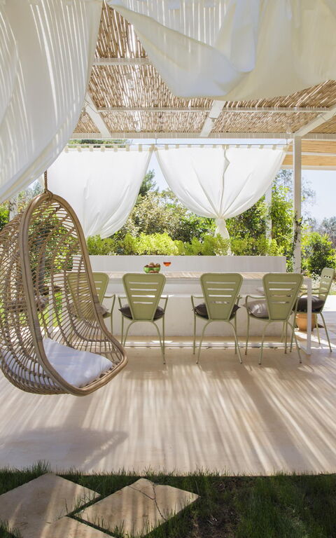 Villa Platino: Have, Udendørs, Udvendige