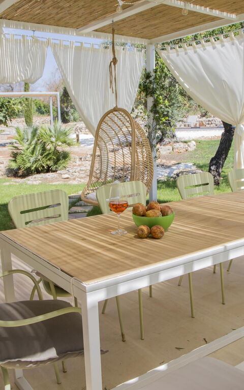 Villa Platino: Have, Udendørs, Udvendige