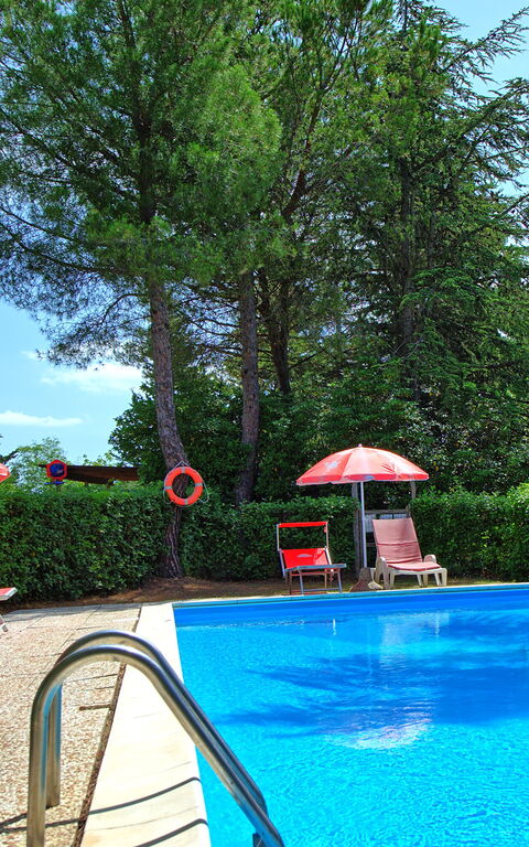 Leccino: Have, pool, Udendørs