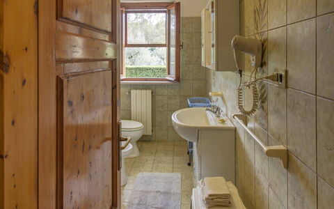 Feriebolig Leccino 2: Badeværelse