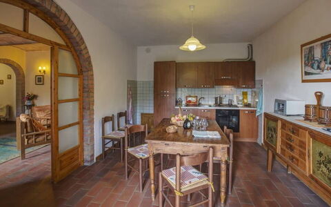 Feriebolig Leccino 2: Frokostlokale, Køkken