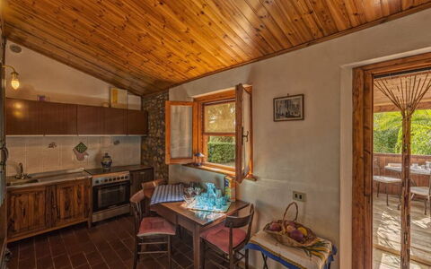 Feriebolig Leccino 3: Frokostlokale, Køkken