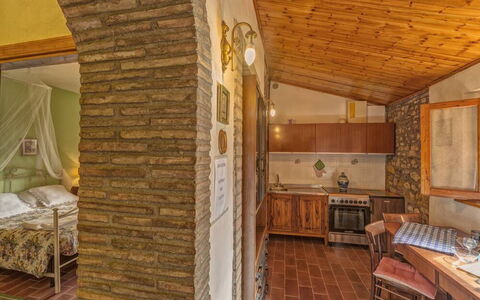 Feriebolig Leccino 3: Frokostlokale, Køkken