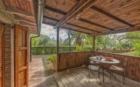 Feriebolig Leccino 3: Altan / terrasse / gårdhave