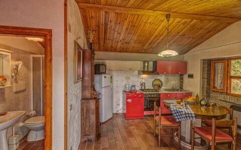 Feriebolig Leccino 4: Frokostlokale, Køkken