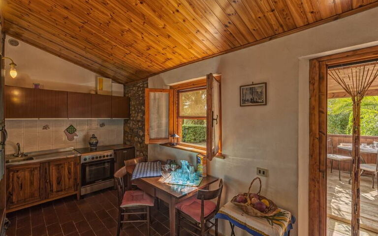 Feriebolig Leccino 3: Frokostlokale, Køkken