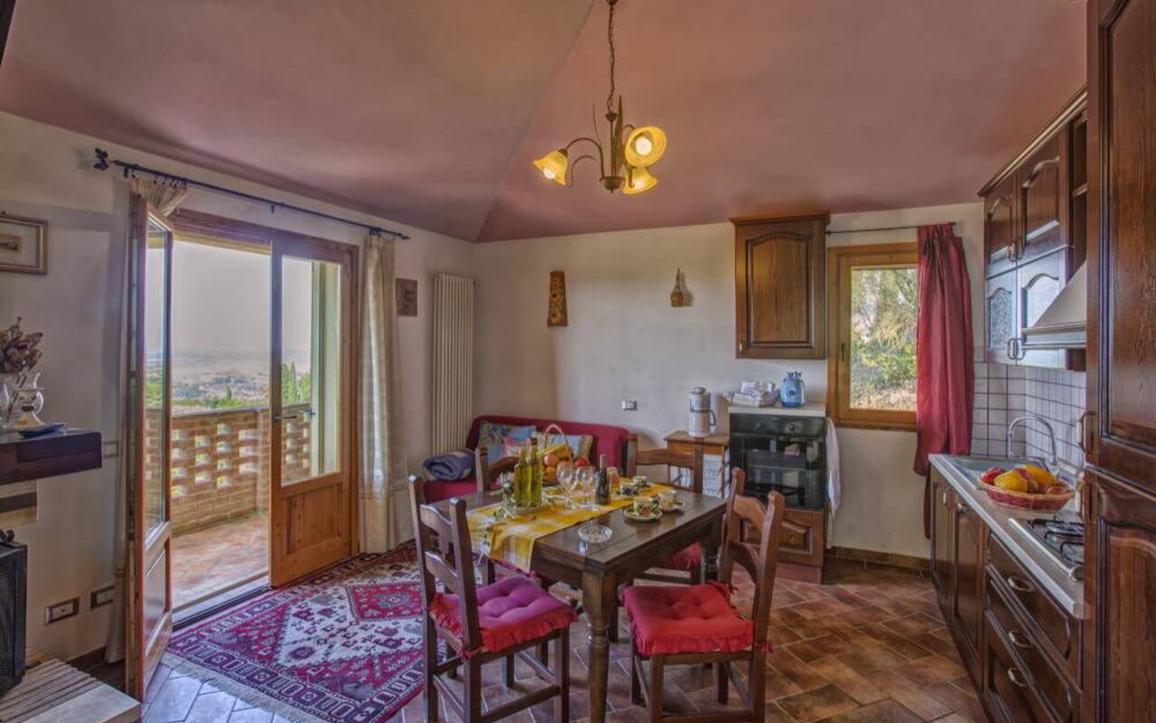 Feriebolig Leccino 5: Frokostlokale, Køkken