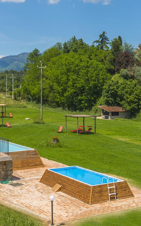 Le Fornaci: Have, pool, Udendørs, Udvendige, Visninger