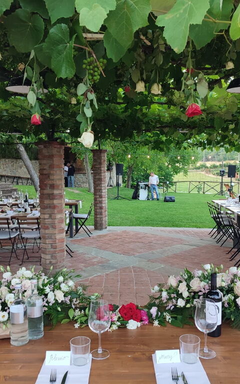 Le Fornaci: Altan / terrasse / gårdhave, Udendørs, Udvendige