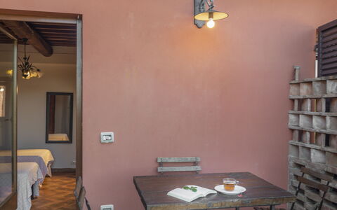 Feriebolig Grillo: Altan / terrasse / gårdhave