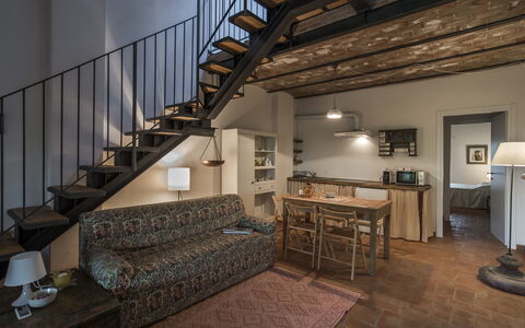 Feriebolig Catola: Frokostlokale, Køkken, Stue