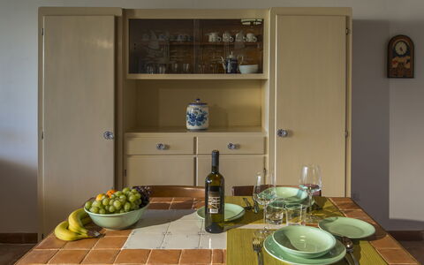 Feriebolig Roggiola: Frokostlokale, Køkken