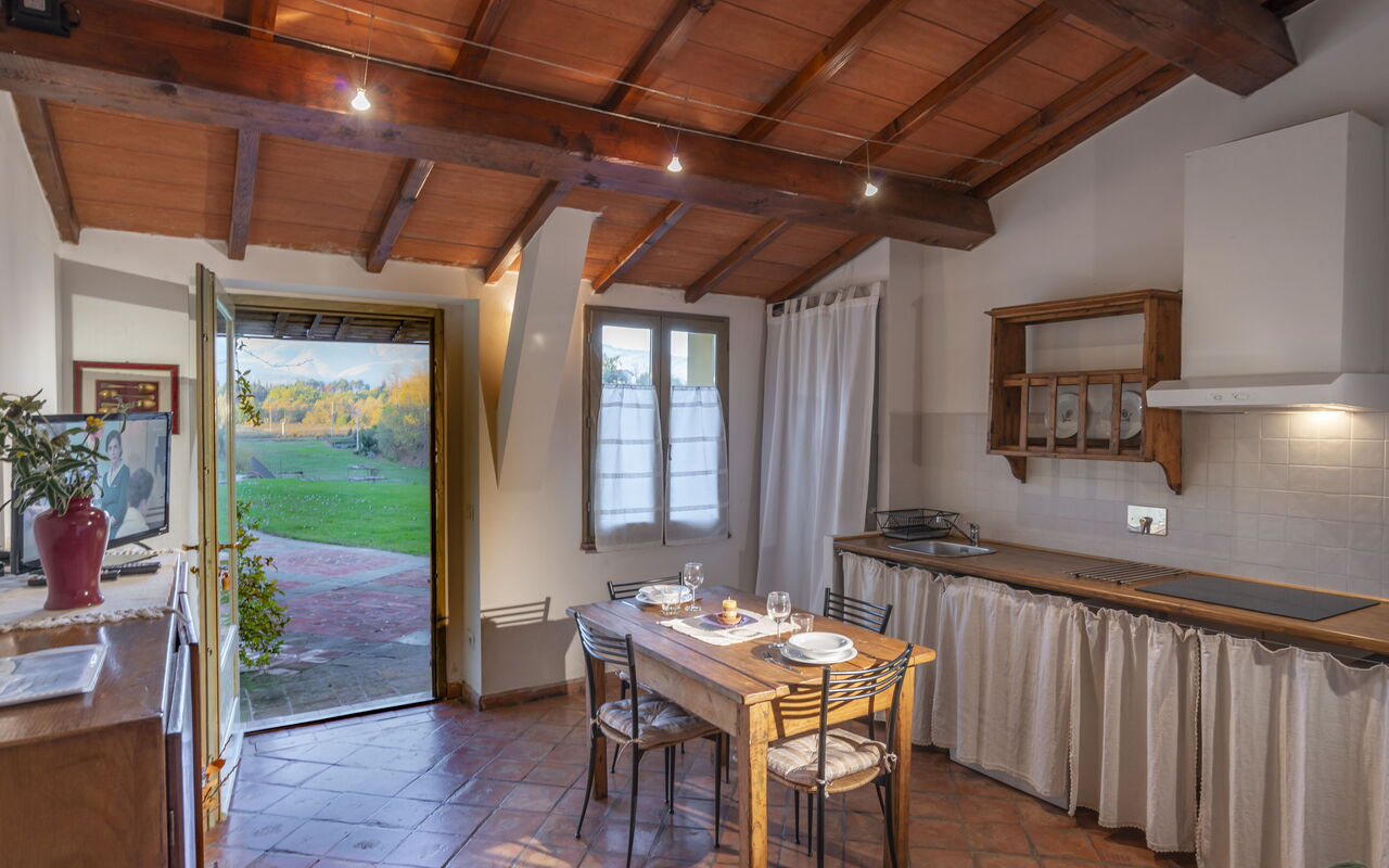 Feriebolig Mattacchione: Frokostlokale, Køkken