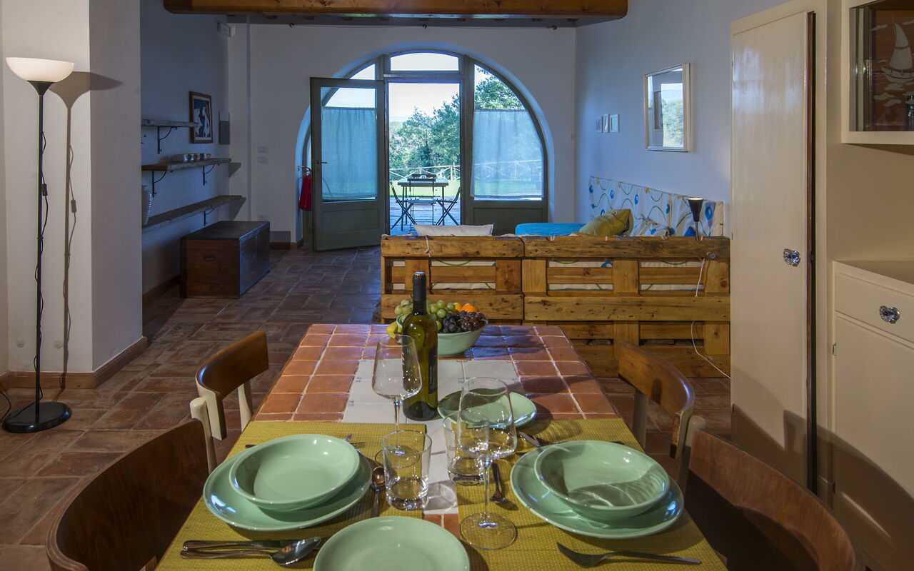 Feriebolig Roggiola: Frokostlokale, Køkken