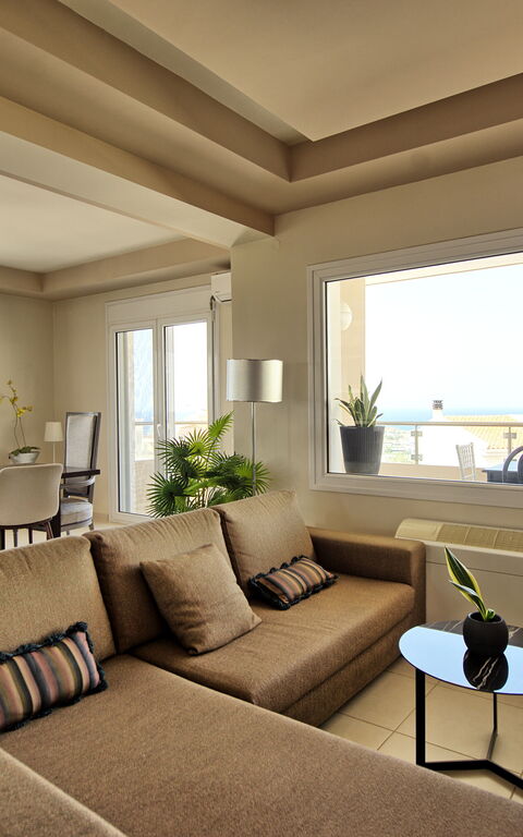 Villa Endless View: Frokostlokale, Stue