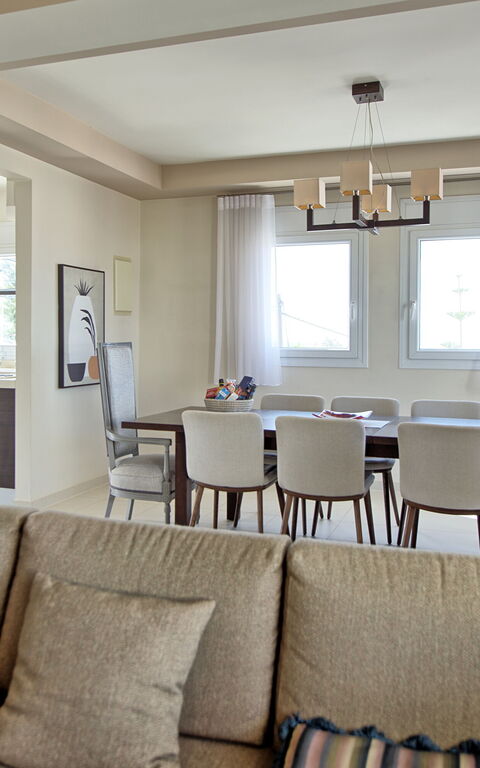 Villa Endless View: Frokostlokale, Stue