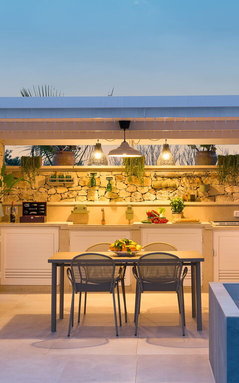 Villa Paradisus: Altan / terrasse / gårdhave, Udendørs, Udvendige