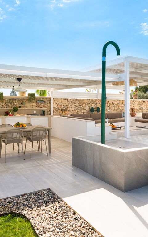 Villa Paradisus: Altan / terrasse / gårdhave, Udendørs, Udvendige