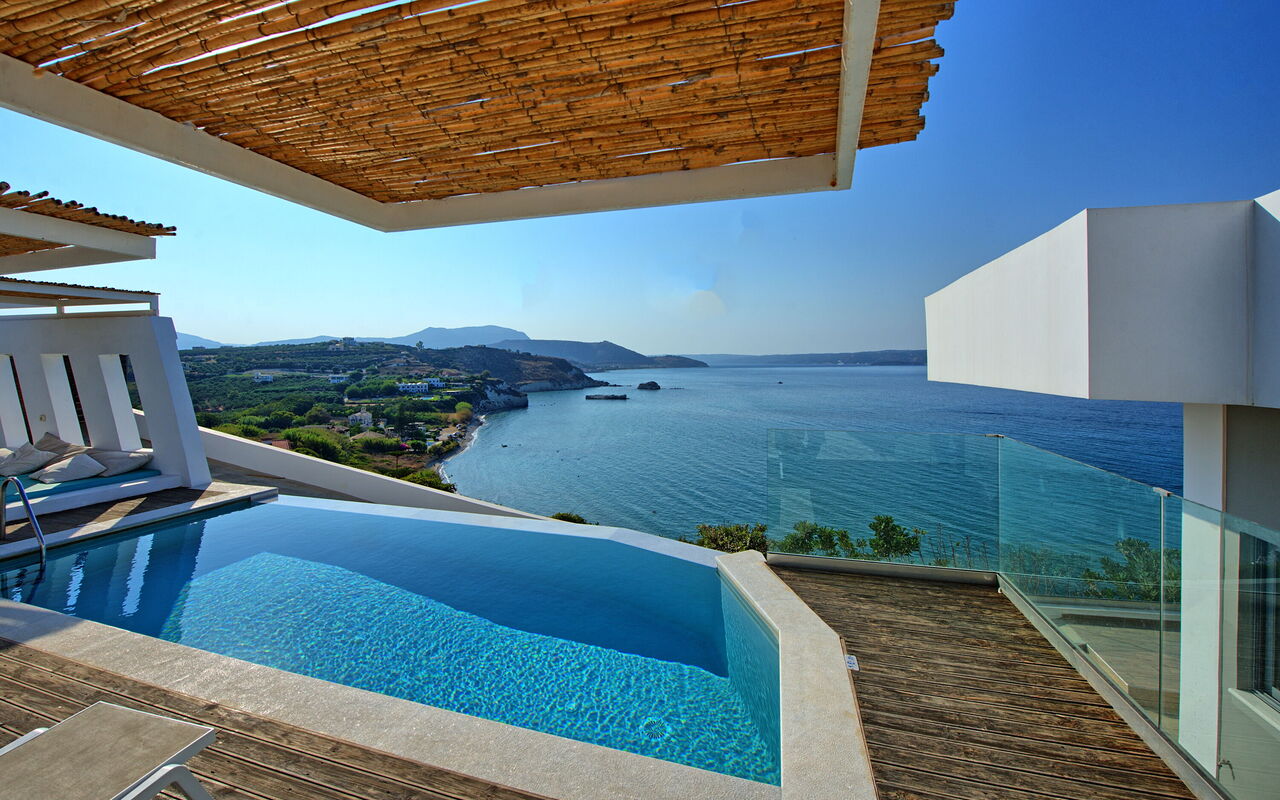 Villa Sapphire: pool, Udendørs, Visninger