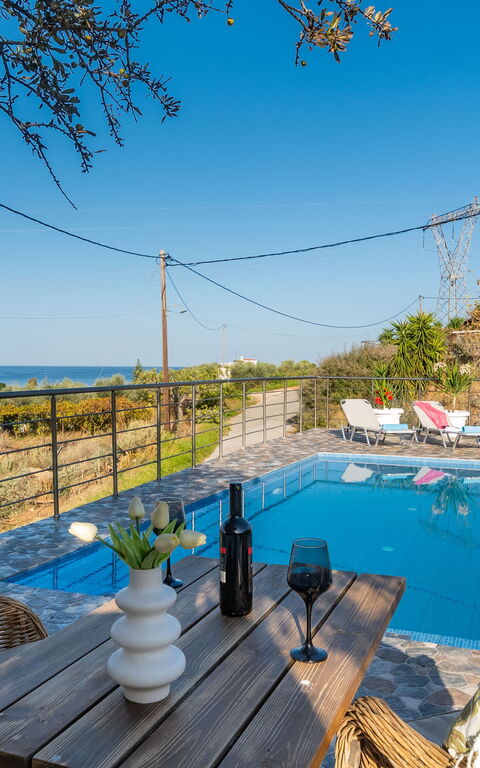 Villa Rose: pool, Udendørs, Udvendige, Visninger