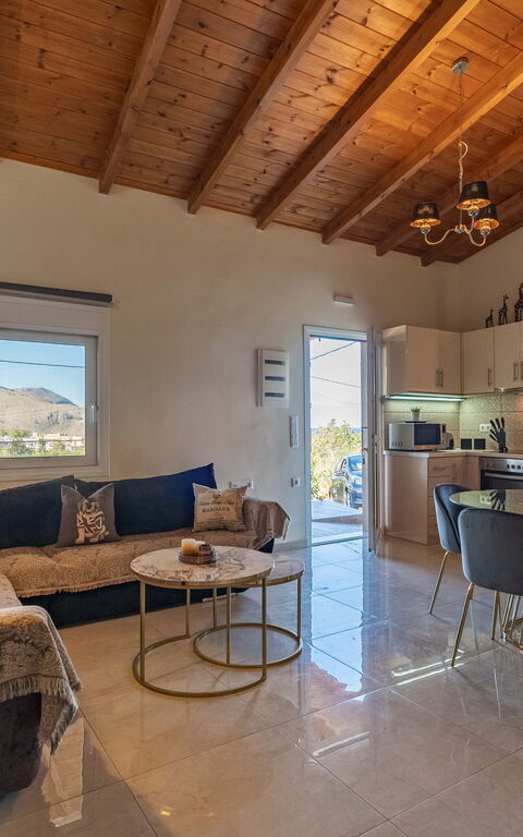 Villa Rose: Køkken, Stue